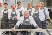 Das Team der Küchenfachlichen Berater von Nestlé Professional - ihre Ideen sind auch 2015 Basis für erfolgreiche Tischgastaktionen. Foto: Nestlé Professional